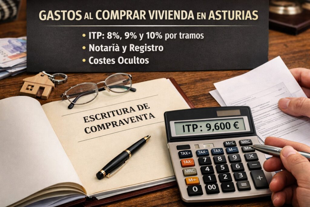 Gastos reales al comprar una vivienda documento gráfico